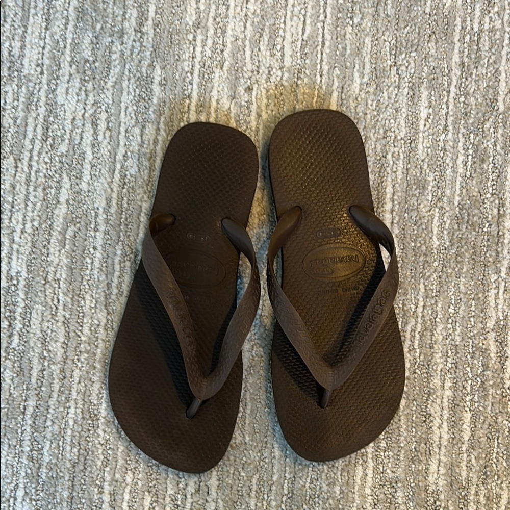 Havaianas Brown Flip Flops39-40